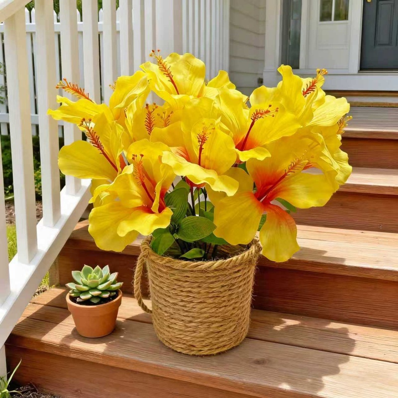 Centerpiece Vase Tall - 15 flores = 3 ramos de