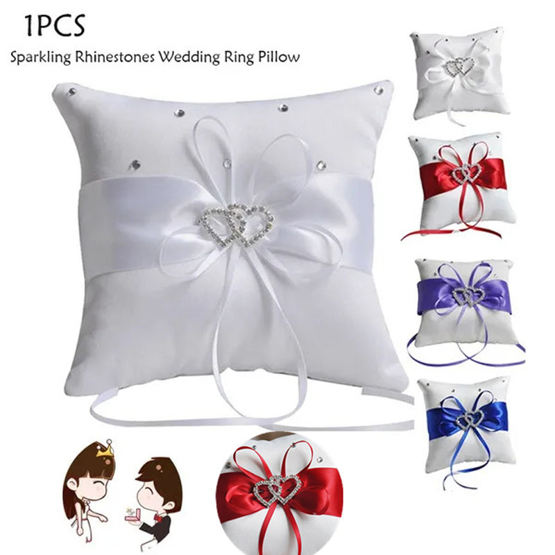 Ring Bearer Pillow - 1 Uds. Almohada para anillo de