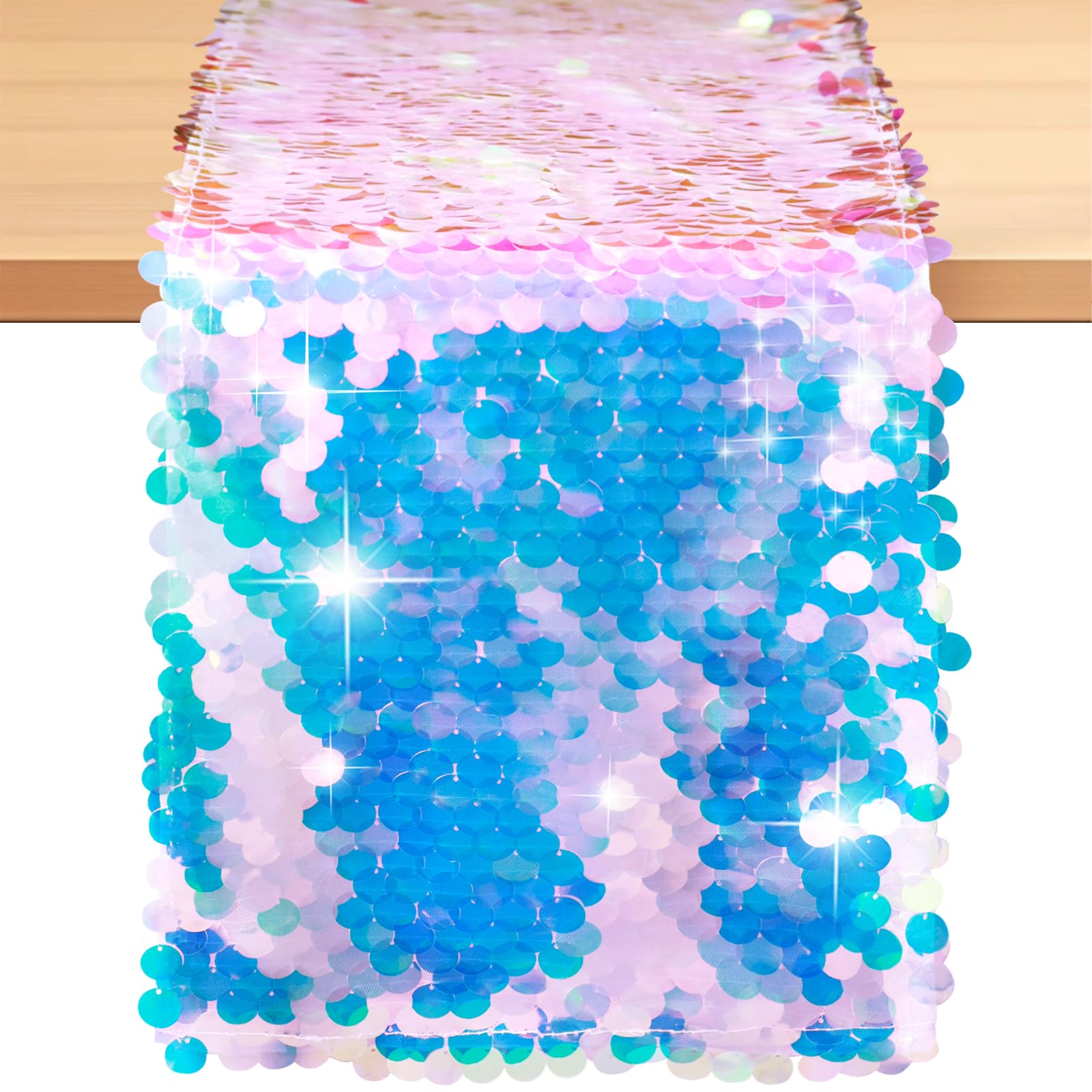 Table Runner Sequin - Camino de mesa de fiesta de