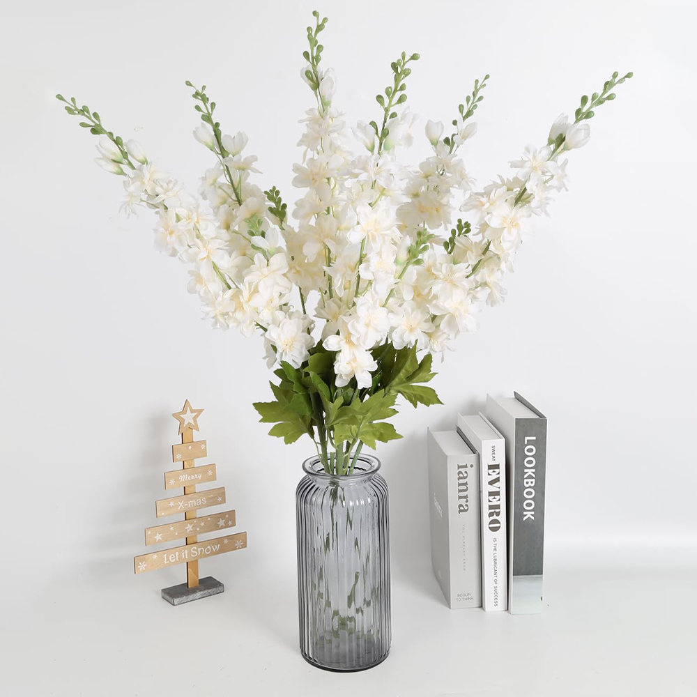 2 piezas de flores artificiale - Centerpiece Vase Tall reseña y precio