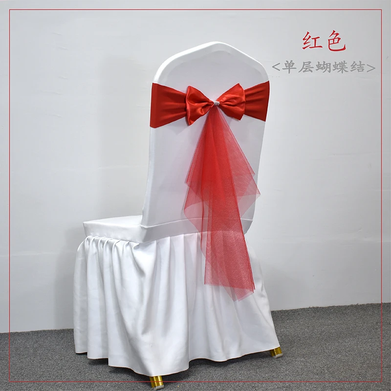10 50 Uds. Fajas de LICRA para - Chair Sash Organza reseña y precio