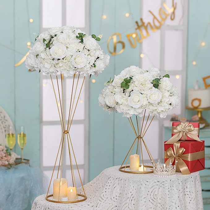 Centro de Mesa Moderno de Meta - Centerpiece Vase Tall reseña y precio