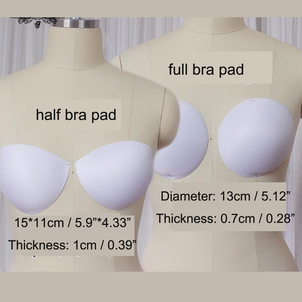 2 pares de almohadillas de esp - Wedding Lulu reseña y precio