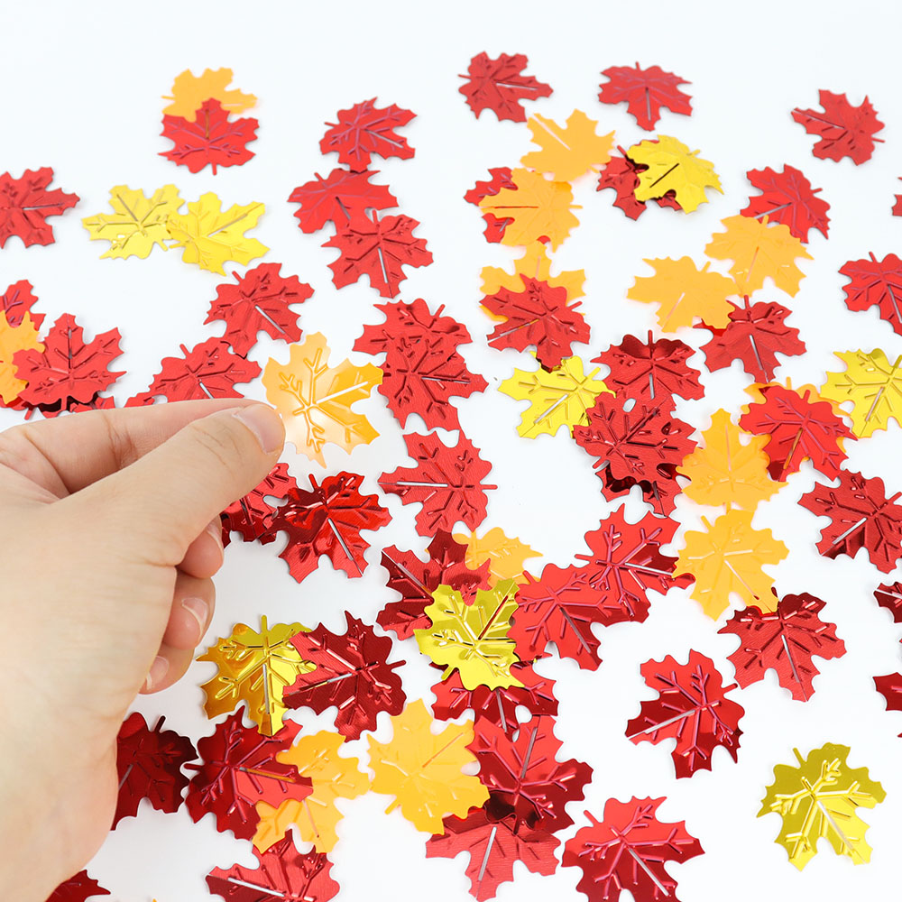 Confeti de Hojas de arce con p - Table Runner Sequin reseña y precio