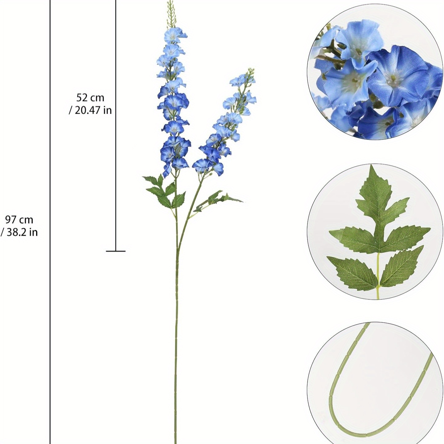 Paquete de 6 Flores Artificial - Centerpiece Vase Tall reseña y precio