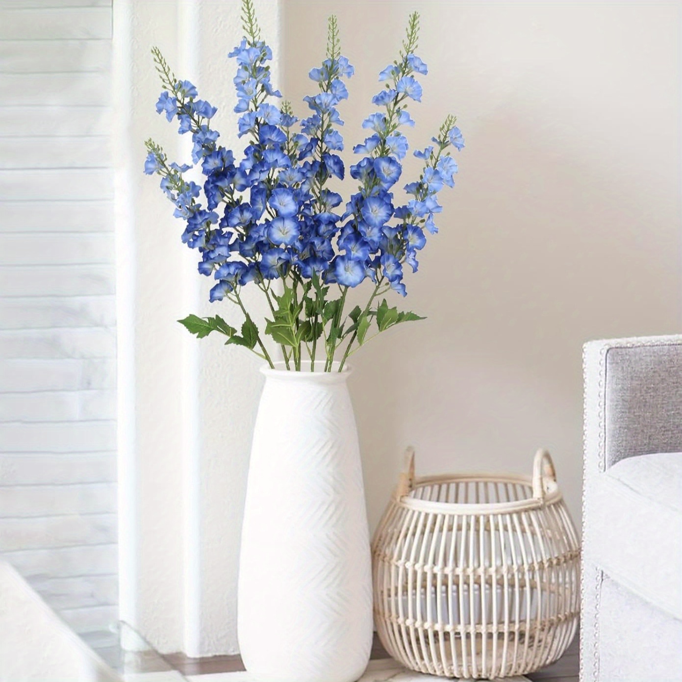 Paquete de 6 Flores Artificial - Centerpiece Vase Tall reseña y precio