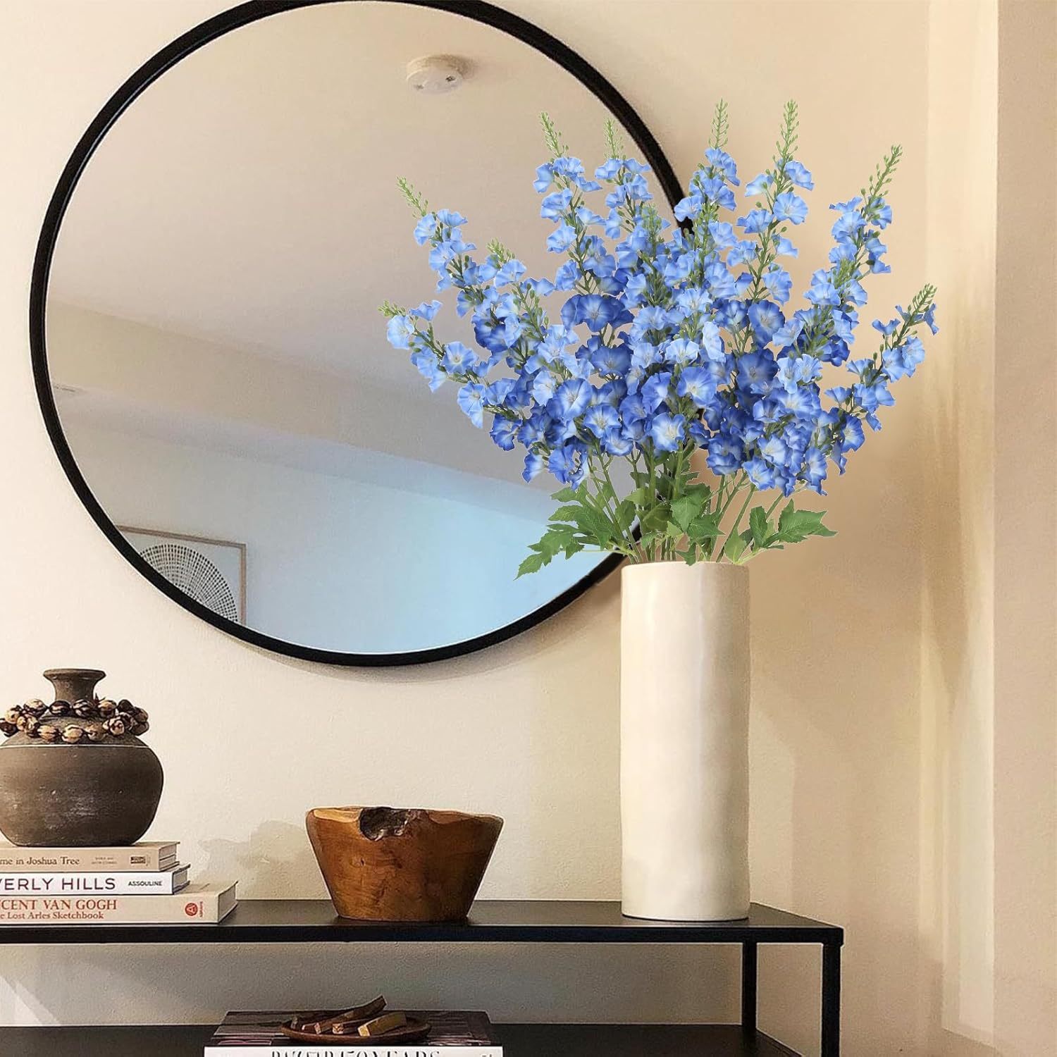 Paquete de 6 Flores Artificial - Centerpiece Vase Tall reseña y precio