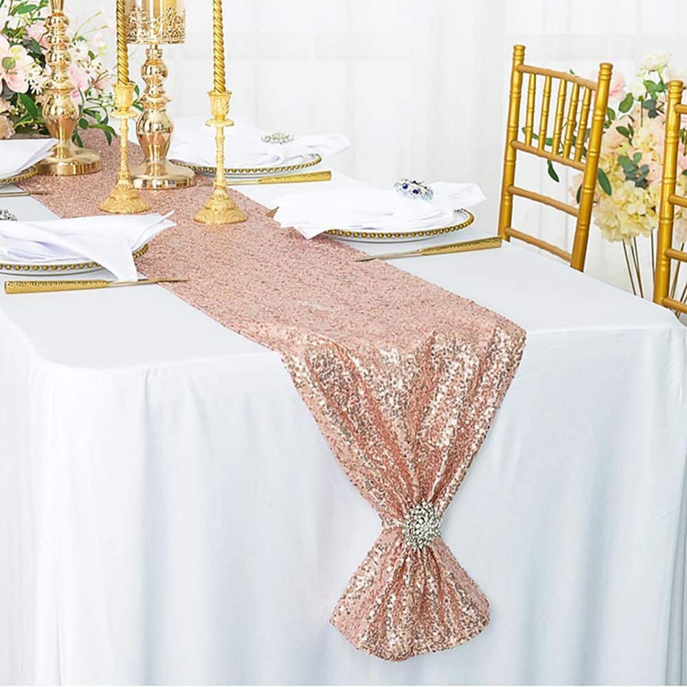 Caminos de mesa con lentejuela - Table Runner Sequin reseña y precio