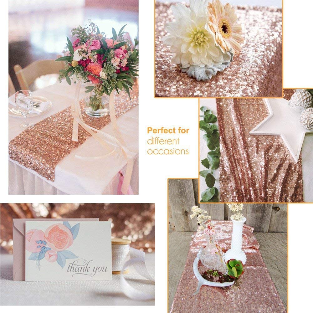 Caminos de mesa con lentejuela - Table Runner Sequin reseña y precio