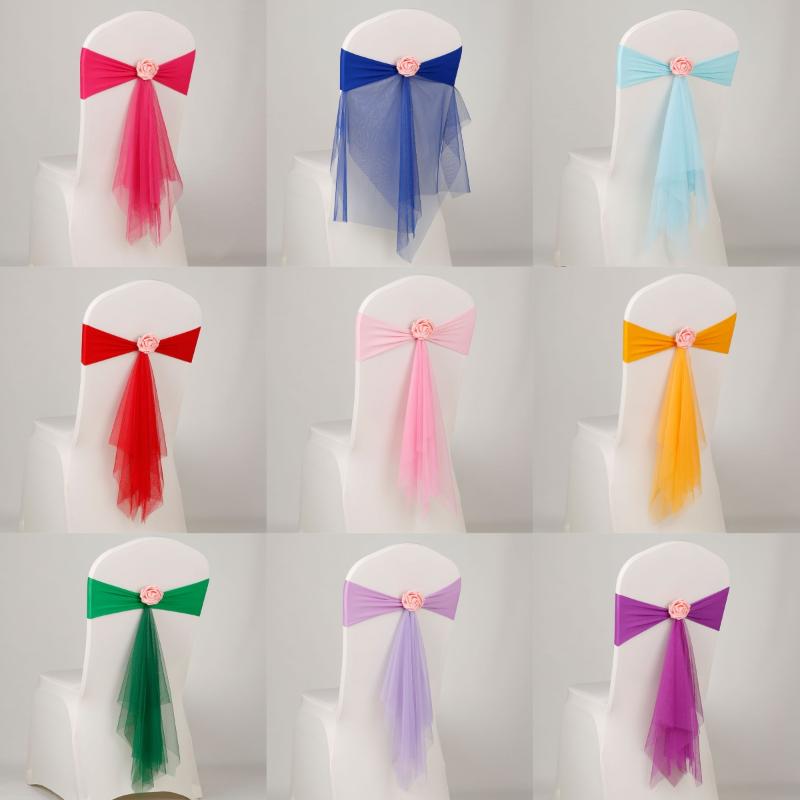 1 Pieza de Lazos para Sillas d - Chair Sash Organza reseña y precio