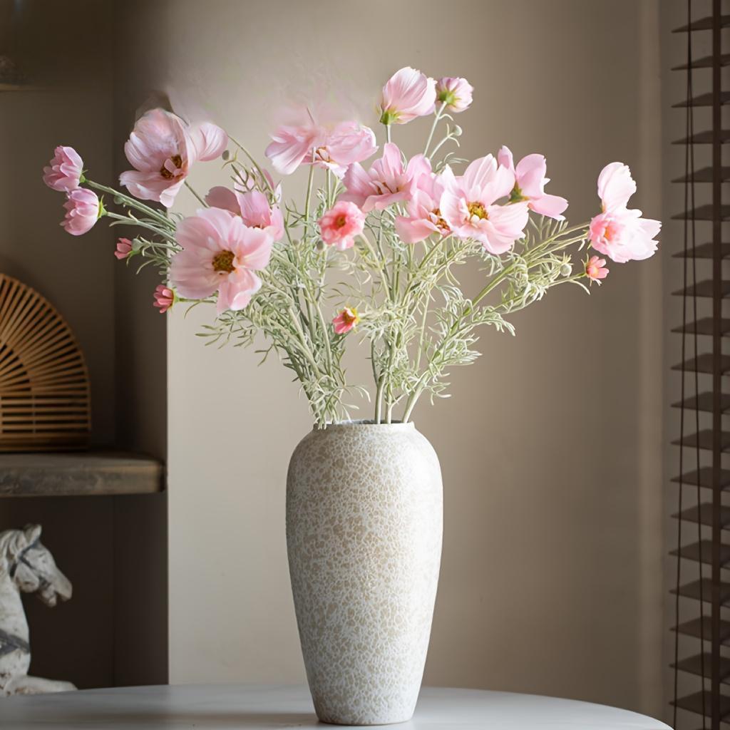 Florero de cerámica grande y e - Centerpiece Vase Tall reseña y precio