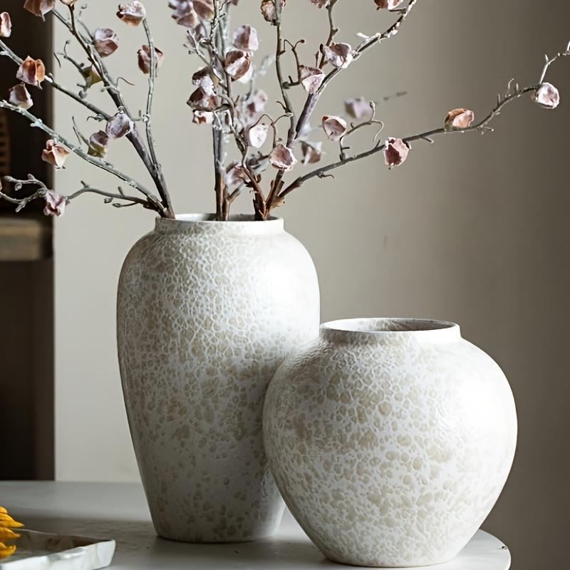 Florero de cerámica grande y e - Centerpiece Vase Tall reseña y precio