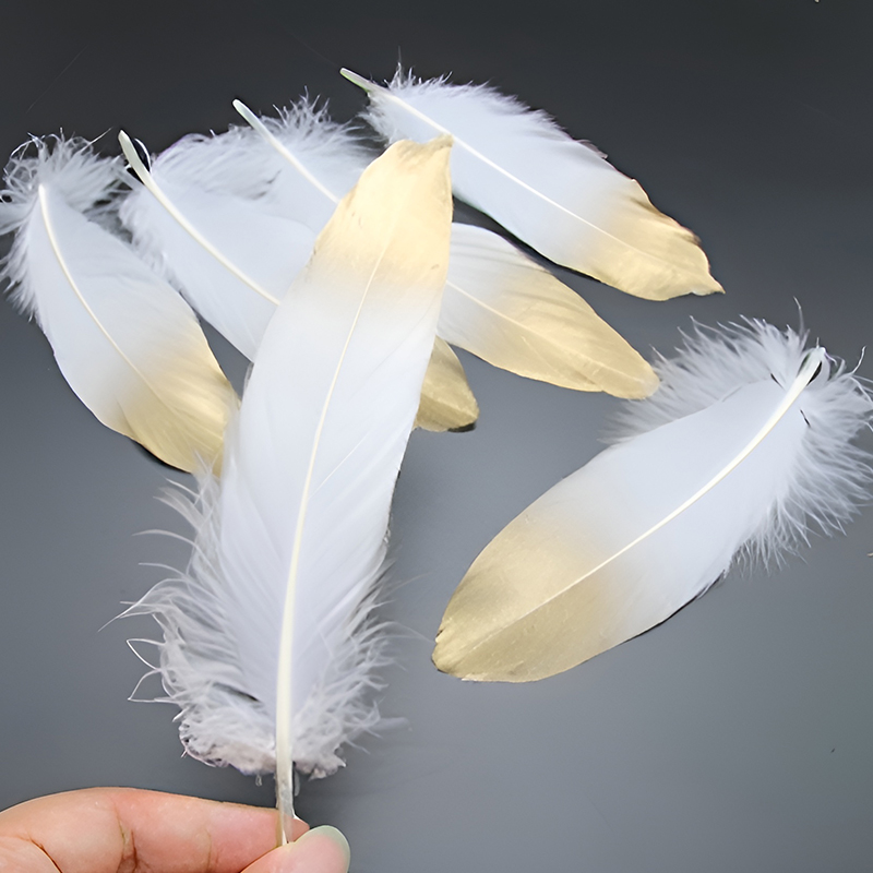 Plumas blancas y negras de 15- - Centerpiece Vase Tall reseña y precio