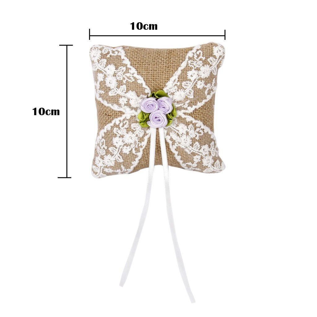 Almohada para Anillos de Boda  - Ring Bearer Pillow reseña y precio
