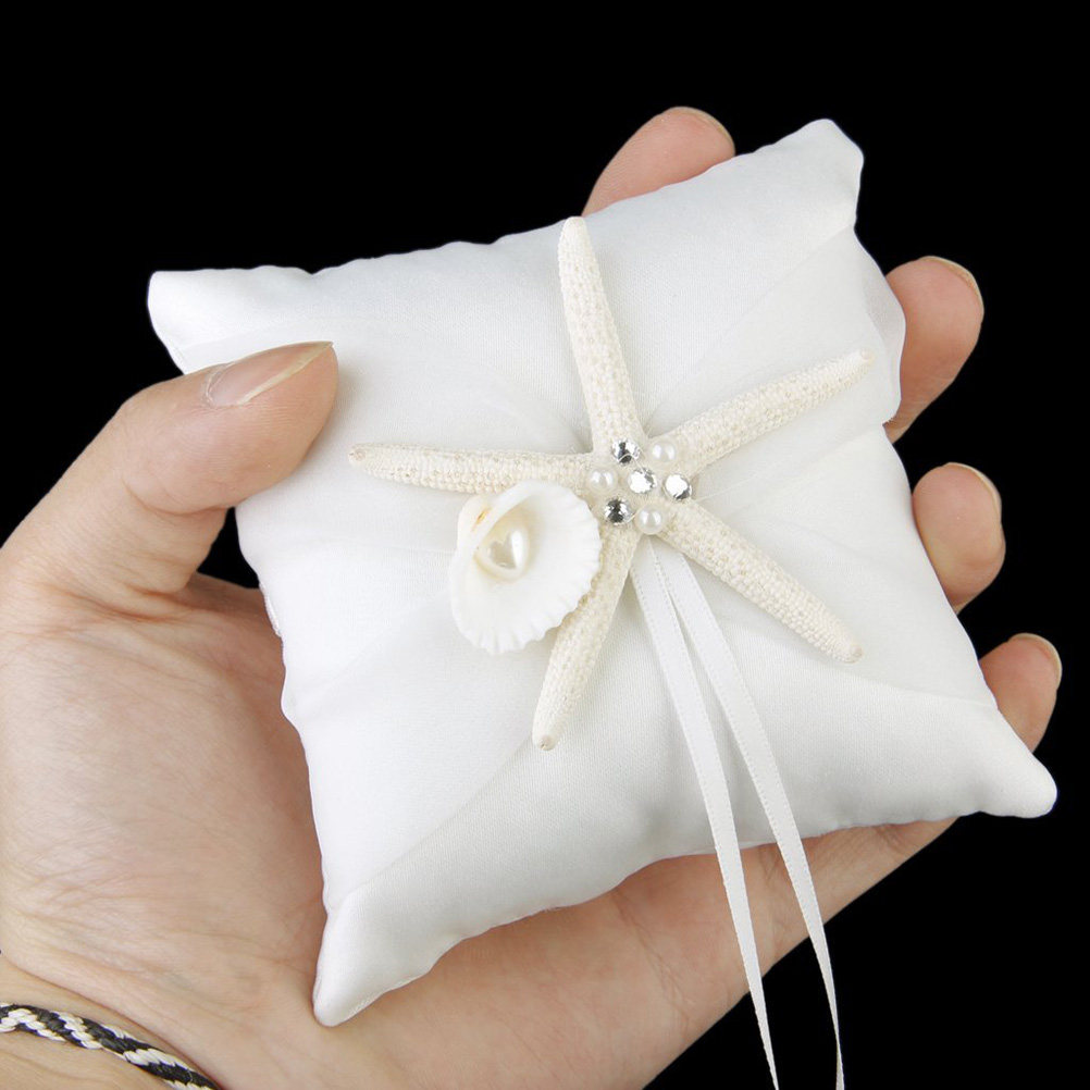 Almohada para Anillos de Boda  - Ring Bearer Pillow reseña y precio
